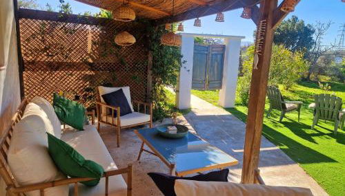 Casita Cártama casa rural jacuzzi - Foto 2, Garden, Garden view