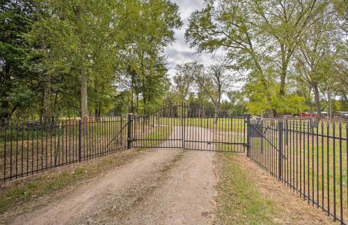 Heated Spa, Fire Pit! 14-Acre Terrell Ranch Escape - Foto 39