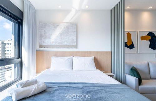 Estadia tranquila e completa em prédio com piscina – VPD - Foto 45