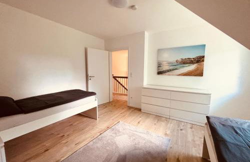 Modernes Ferienhaus bei Lüneburg Terrasse, Grill & Garten für 6 Gäste - Foto 9