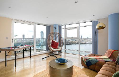Stunning Thames View 2-Bedroom Apartment 2 Baths & 2 Balconies Sleeps 6 - Foto 42