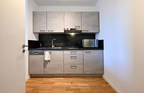 Rosengarten Apartments Fürth, Moderne Serviced Apartments in Citylage, ganze Ferienwohnung 50 m2, nahe Nürnberg, Metro, Sauna, Frühstück & Parkplatz - Foto 41