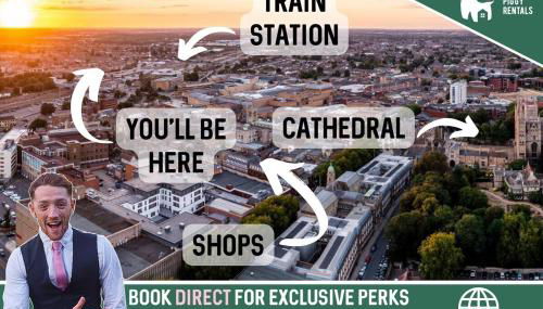 Central 2 Bedroom Flat with 2 Parking Spaces, Quiet and Modern Stay - Foto 2, Other