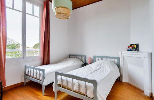 À 220m de la plage, maison avec jardin pour 4 - Foto 12