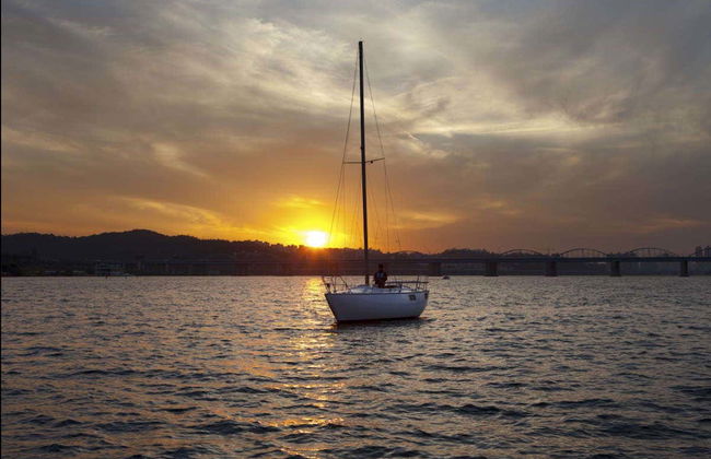 Passeio de iate pelo rio Han - Foto 2