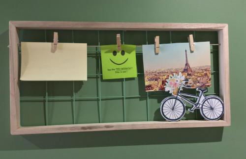 Les Obiones, vue latérale mer, Fort Mahon Plage, magnifique studio cabine 4p, avec balcon , parking privé gratuit, wifi, classé 2 étoiles, exposition plein sud en Baie de Somme - Foto 28