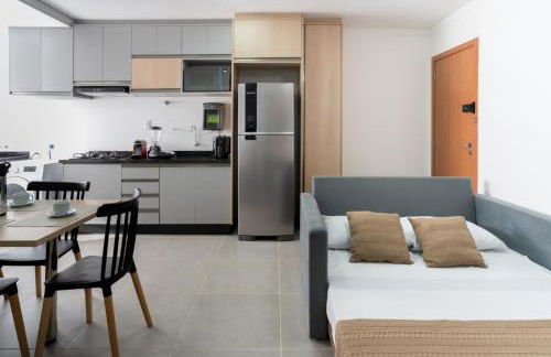 Central novo, andar alto-2quartos com Ar-Cond Q e F - Foto 45