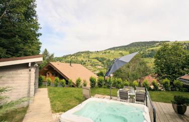 Chalet Sauna jacuzzi 6 personnes - Foto 5