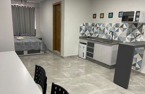 Novo apartamento Studio a poucos passos do Paraguai - Vila Portes - Foto 26