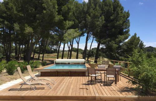 typical provencal farm in an exceptional natural site, the alpilles park - 8 people. - Foto 1