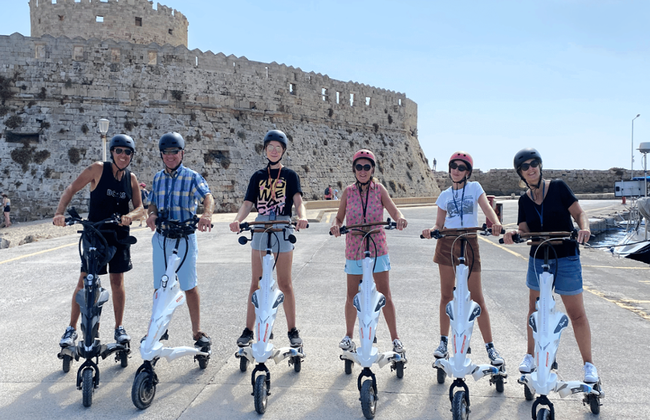 Explora la ciudad medieval de Rodas en Trikke - 2 horas - Grupo pequeño - Foto 6