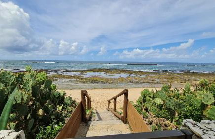 Paraíso PÉ NA AREIA no coração do Litoral Norte - FRENTE MAR - Loft projetado para que você tenha a melhor experiência em hospedagem - condomínio mais procurado da Estrada do Côco - Varanda com vista espetacular para o mar - lazer e TRANQUILIDADE - Foto 12