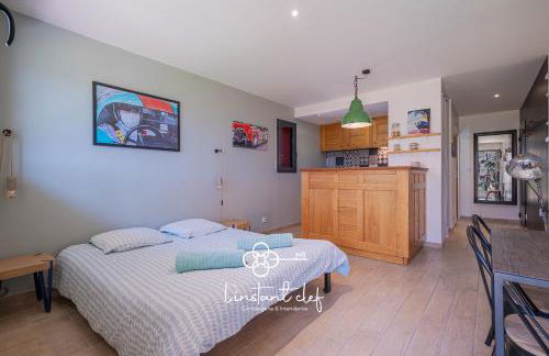 Studio "La Citrie" Terrasse, chevaux et nature - Foto 3