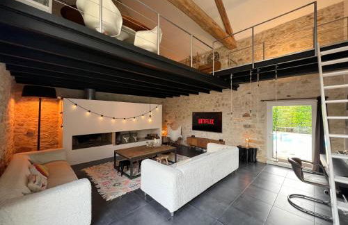 La Villa d'ElodibiZa, 45mn de Paris en train avec piscine ! - Foto 8