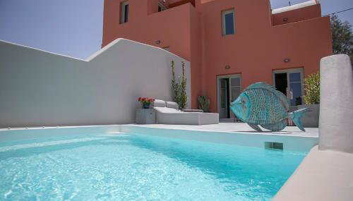 Superior Santorini Villa 2 Bedroom Villa Private Jetted Pool & Amazing Sea - Photo 2, Other