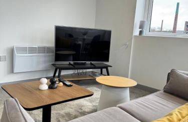 Two Bedroom Flat by Brookland Stays Serviced Accommodation Short Lets Leeds with Free WiFi - Foto 2