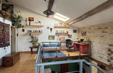 Marais Inn, maison typique avec piscine et jardin arboré, 10 kms Niort - Foto 17