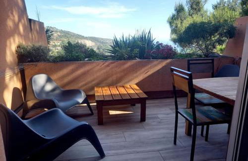 Proche monaco, Appart 4 pers La Turbie, vue mer, piscine, garage - Foto 11