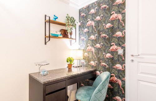 Modern Apartement Grand Paris, TV Salon, Sharing Garden, Villa des Ammonites - Foto 11