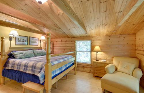 Lakefront Hazelhurst Cabin Dock and Pool Table - Foto 11