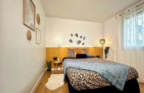 Le Bleu Soleil - à 2 min du métro - 7 min de Paris - Foto 14