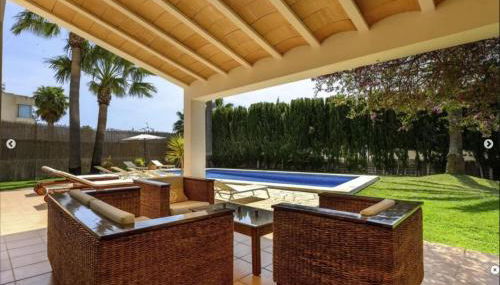 Villa Aloe Ibiza - Foto 2, Garden, sunbed, Garden view