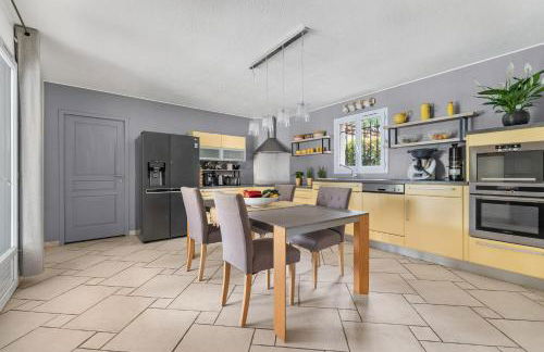 Villa Madiana - "Le Diamant" climatisée, piscine privée chaufffée, Fitness,proche Cannes, Grasse - Foto 31