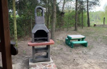 Domek nad jeziorem Wilczyńskim dla czterech osób, sypialnia z łożem małżeńskim oraz salon z rozkładanym narożnikiem - Photo 23