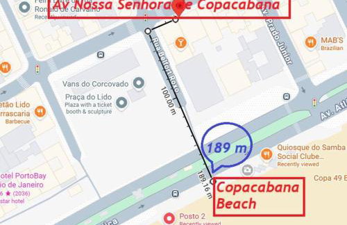 Copacabana Apartment 1 min from Beach - WiFi and AC - Foto 2
