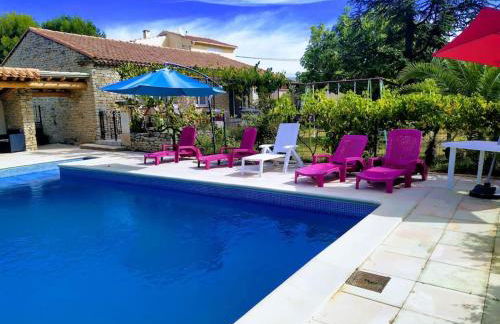 maison piscine privée Robion Luberon idéal famille - Foto 23