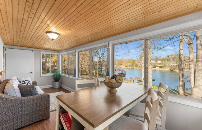 Waking Up Norman Lakefront Getaway, Fire Pit & Lake Views - Foto 1