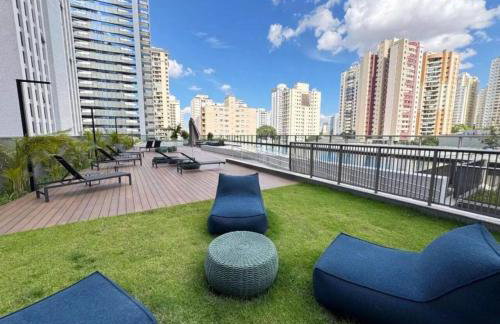Apartamento de Luxo em São Paulo Almagah - Estacionamento - Foto 23