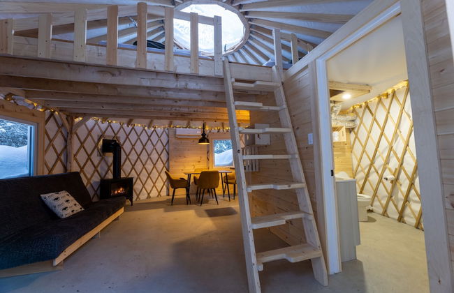 Yourte expérience Charlevoix - Foto 39