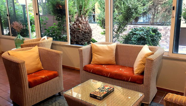 Sala de estar do lobby