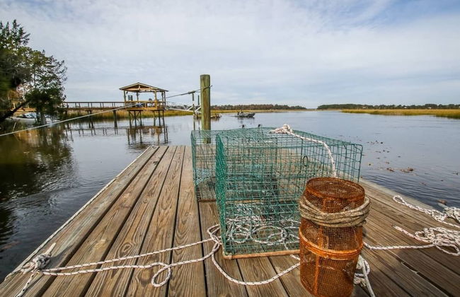Deep Water Dock and Home on the GA Coast - Foto 63