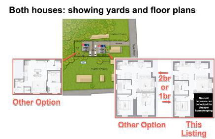 Retro Retreat: 1br home w/ WFH desk, livingroom, and fire pit - Foto 45