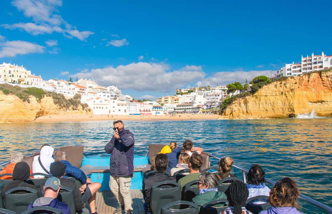 Barco por las cuevas de Benagil + Avistamiento de delfines - Foto 15