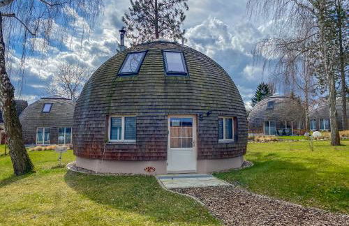 Kugelhaus Tamika - Sauna, Whirlpoolwanne und Kamin am Tollensesee - Foto 4