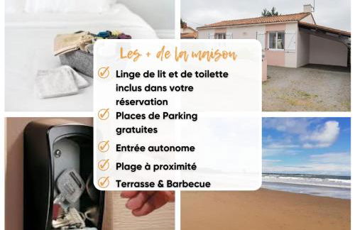 Jolie maison au calme - 300m de la plage - Terrasse - Barbecue - Photo 7