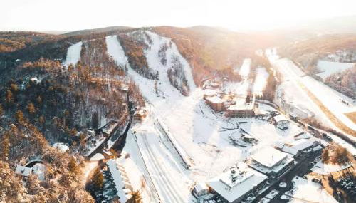 Bryce Cabin - Hot Tub, Fire Pit, Pets, Screened Porch, Wi-Fi - Foto 3