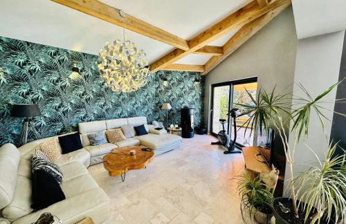 Maison en pierre, piscine, spa - Foto 28