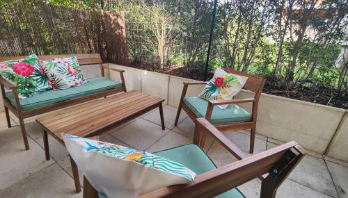 QuietStay 20' PARIS, Connected HOME avec Terrasse - Foto 4