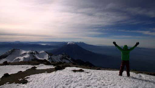 Vue sur le volcan Misti
