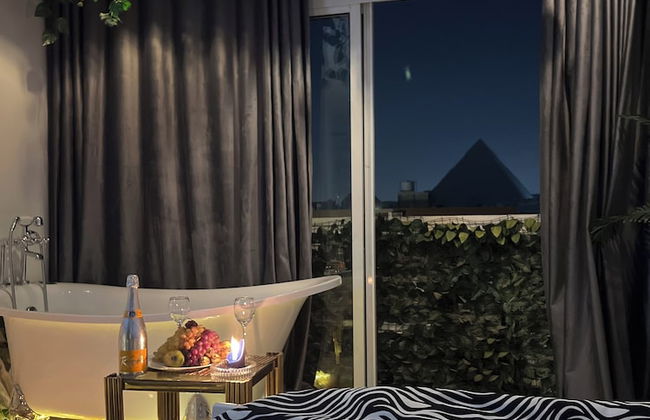 Pharaoh pyramids view - Foto 22