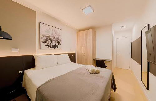 Centro de Joinville - Studio Aconchegante e Moderno PTZ901 - Foto 11