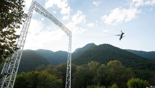 Cola de Caballo Ecotourism Park Adventure Activities - Photo 4, Try a thrilling pendulum swing