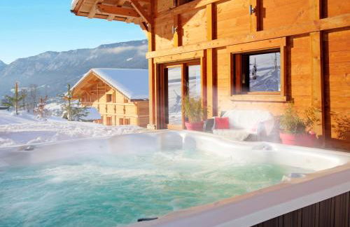 Chalets des Aravis Kitz et Buhel avec Jacuzzi 12 et 15 personnes - Foto 45