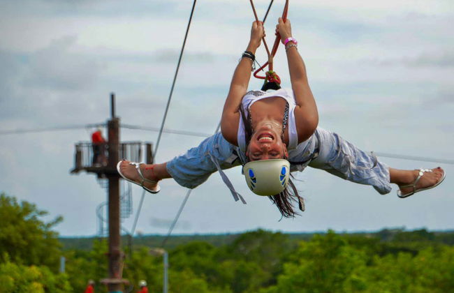 Tyrolienne et buggy au Bavaro Adventure Park - Photo 2