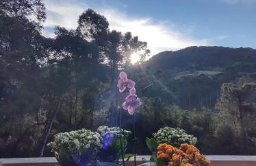 Chalé LuNê Vista para a Montanha , Banheira Imersão Externa e Lareira - Foto 50