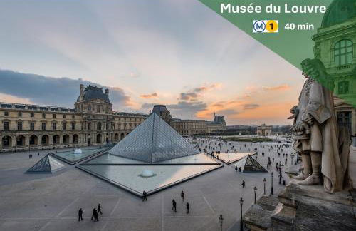 Cozy Studio Heart of La Défense - 10 min to Paris - Foto 19